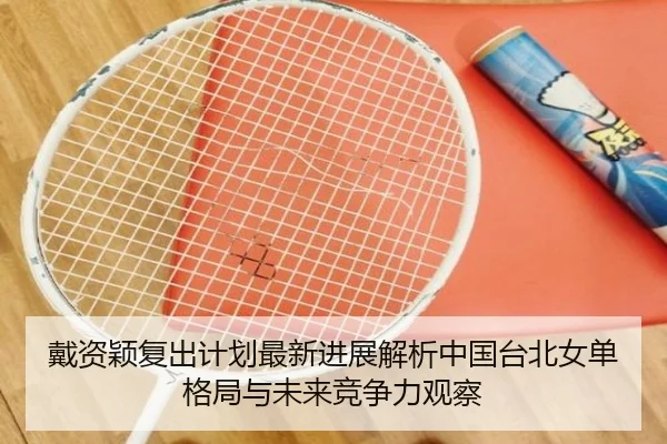戴资颖复出计划最新进展解析中国台北女单格局与未来竞争力观察